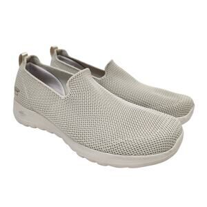 Skechers Women's Go Walk Joy Sensational Day Gray Low Top Slip On Loafer Size 8